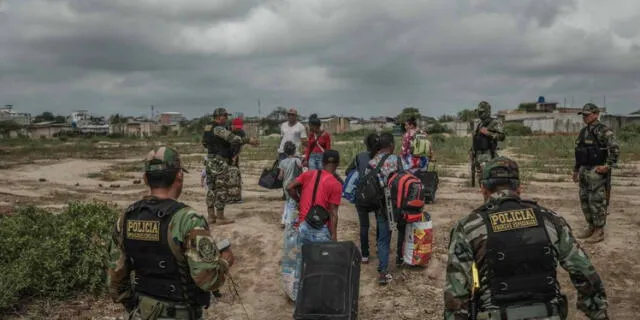  Ecuador y Perú anunciaron medidas para reforzar la seguridad en la frontera. Foto: Ecuavisa.    