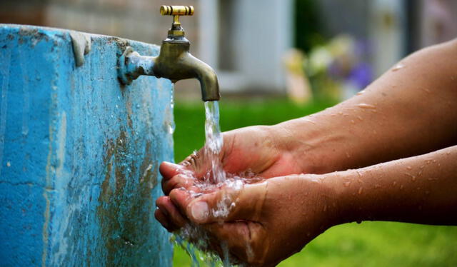 Corte de agua en Lima Este. Foto: Andina   