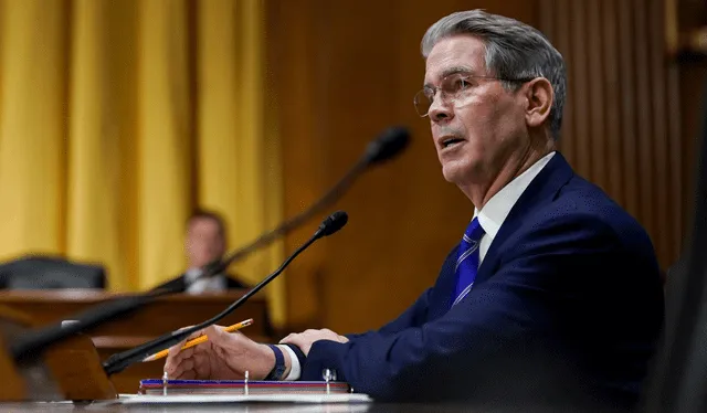 Bessent, secretario del Tesoro de EE. UU., no asistirá a la reunión de jefes de finanzas del G-20 en Sudáfrica. Foto: Bloomberg. Bessent, secretario del Tesoro de EE. UU., no asistirá a la reunión de jefes de finanzas del G-20 en Sudáfrica. Foto: Bloomberg.