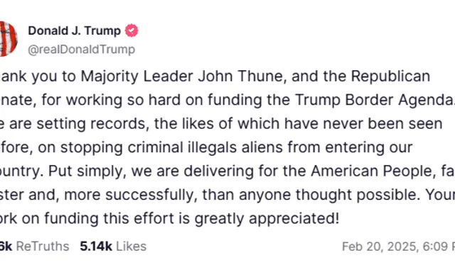 Mensaje de Donald Trump. Foto: X<br> Mensaje de Donald Trump. Foto: X<br>