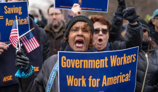  El gobierno republicano sostiene que reducir la plantilla federal es clave para mejorar el uso del presupuesto. Foto: 20 Minutos   