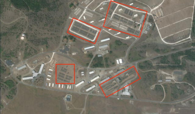 Imágenes satelitales de Planet Labs PBC en Guantánamo Bay. Foto: Planet Labs PBC Imágenes satelitales de Planet Labs PBC en Guantánamo Bay. Foto: Planet Labs PBC