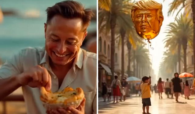 Trump desata polémica con un video de IA sobre Gaza, mostrando un futuro lujoso mientras la crisis persiste. Foto: composición LR/ Instagram Trump desata polémica con un video de IA sobre Gaza, mostrando un futuro lujoso mientras la crisis persiste. Foto: composición LR/ Instagram