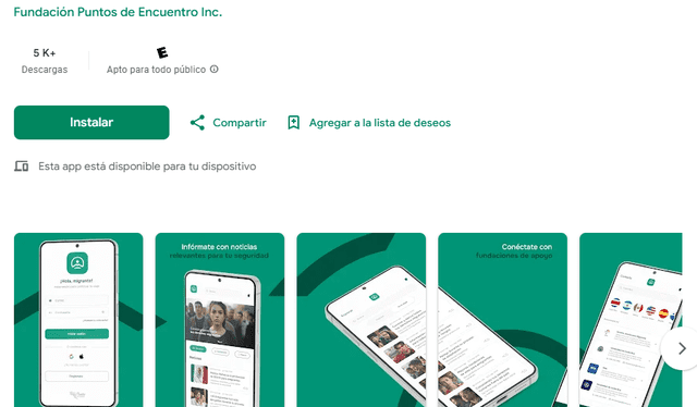 Así luce la aplicación disponible de forma gratuita en Play Store | Foto: Google Play   