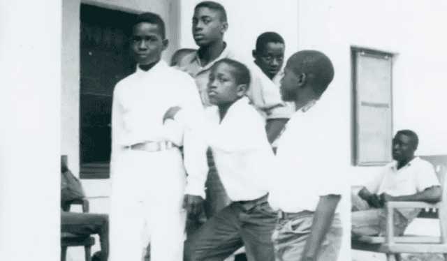 Imagen de un grupo de internos de la escuela Dozier. Foto: Gobierno de Florida Imagen de un grupo de internos de la escuela Dozier. Foto: Gobierno de Florida