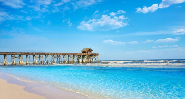 El puntaje de Cocoa Beach fue de 44.01, según Tideschart. Foto: Westgate Resorts. El puntaje de Cocoa Beach fue de 44.01, según Tideschart. Foto: Westgate Resorts.