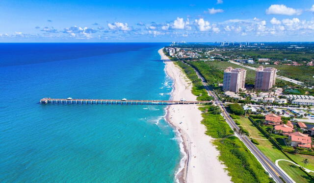 En el caso de Palm Beach, ella saco un puntaje de 43.53 en el top de Tideschart. Foto: The Palm Beaches. En el caso de Palm Beach, ella saco un puntaje de 43.53 en el top de Tideschart. Foto: The Palm Beaches.