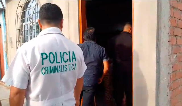  Conviviente fue detenido como parte de las diligencias. Créditos: Difusión.   