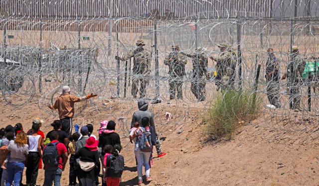 Los cruces ilegales en EE.UU. disminuyeron con Trump por políticas estrictas, alcanzando el 22 de febrero de 2025 la cifra diaria más baja en 15 años. Foto: CNN Los cruces ilegales en EE.UU. disminuyeron con Trump por políticas estrictas, alcanzando el 22 de febrero de 2025 la cifra diaria más baja en 15 años. Foto: CNN