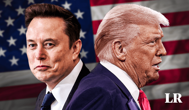  Trump y Elon Musk despiden a miles de empleados federales en un plan qué consiste en la reestructuración masiva que planea el gobierno de EE.UU. Foto: Composición Jazmín Ceras/ LR/ AFP   