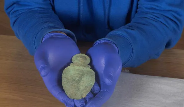 La cuchara podría haber sido usada por un chamán de la Edad de Hierro para predecir el futuro. La cuchara podría haber sido usada por un chamán de la Edad de Hierro para predecir el futuro.