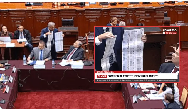 Cédula de sufragio que incluye 42 partidos políticos inscritos hasta el momento. Foto: Difusión. Cédula de sufragio que incluye 42 partidos políticos inscritos hasta el momento. Foto: Difusión.