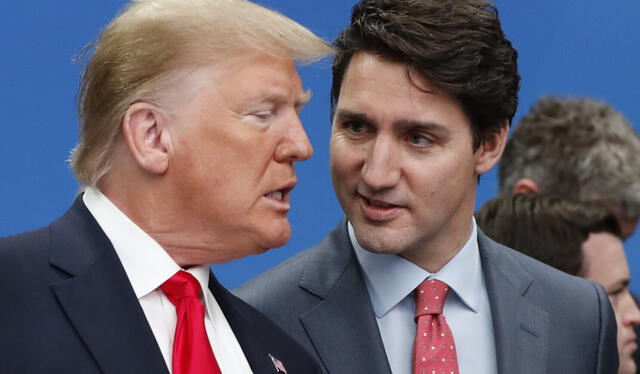  Trudeau aseveró que la imposición de aranceles de 25% a Canadá y México es una "cosa muy tonta" por parte de Trump. Foto: AP News.    