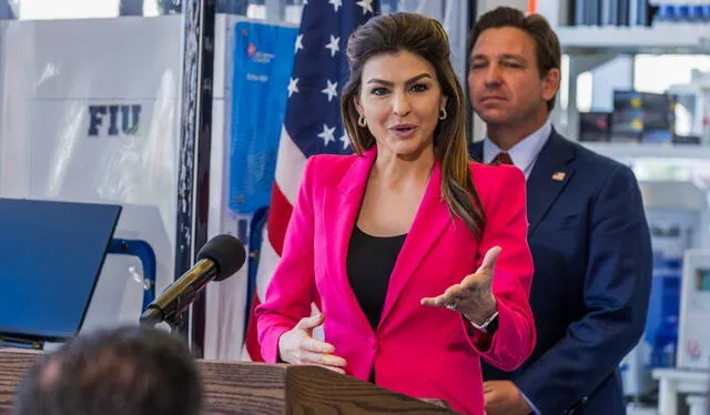 Primera dama de Florida, esposa del gobernador actual Ron DeSantis. Foto: Sun Sentinel Primera dama de Florida, esposa del gobernador actual Ron DeSantis. Foto: Sun Sentinel