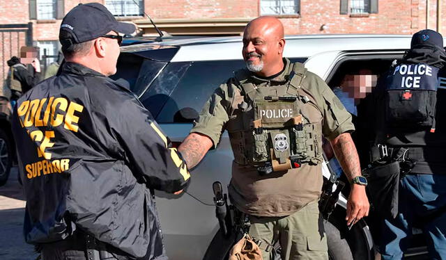  El programa Task Force capacita a los oficiales locales en procedimientos administrativos y legales del ICE. Foto: ICE   