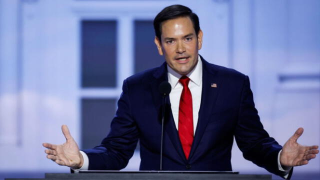 Marco Rubio fue seleccionado por Donald Trump para ser secretario de Estado de EE. UU.. Foto: CNN en Español. Marco Rubio fue seleccionado por Donald Trump para ser secretario de Estado de EE. UU.. Foto: CNN en Español.