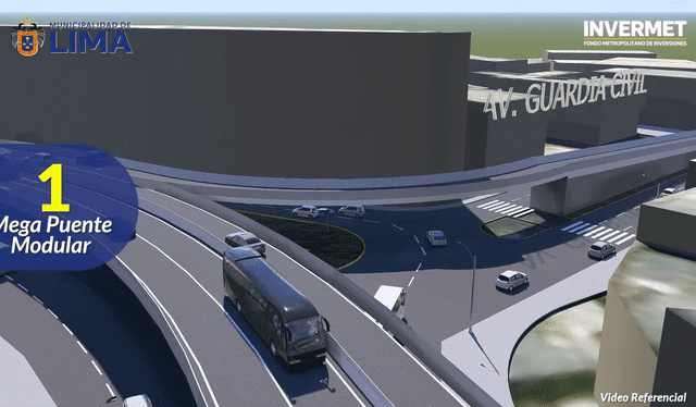Con una inversión de S/300 millones, esta nueva infraestructura conectará Chorrillos, Surco y Villa El Salvador.    