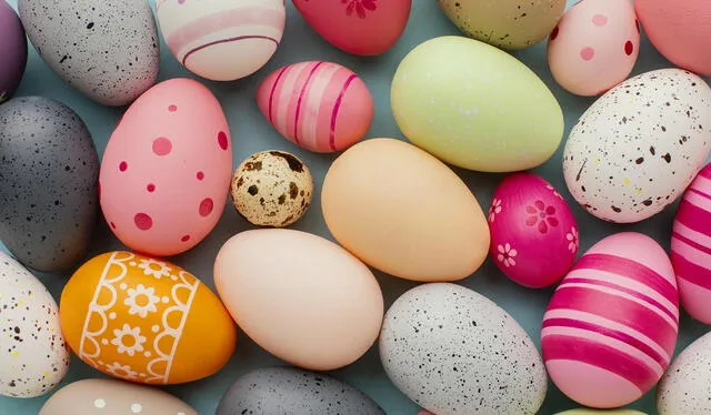 Los huevos de Pascua pueden decorarse y pintarse de cualquier forma. Foto: Pixabay Los huevos de Pascua pueden decorarse y pintarse de cualquier forma. Foto: Pixabay
