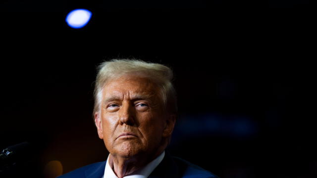 Donald Trump anunció una subida de aranceles de hasta el 104% a los aranceles en China. Foto: AFP   