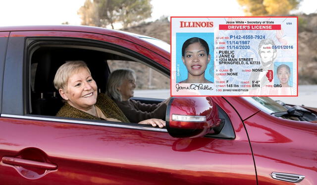  Con el respaldo de la DMV, el estado de Illinois impondrá exigencias para conseguir la licencia de conducir. Foto: Composición LR/Freepik/Illinois Secretary of State   