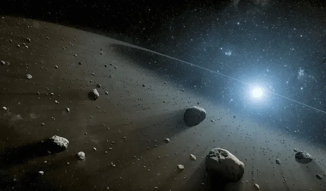 El cinturón de asteroides es una región del sistema solar donde se encuentran millones de asteroides y otros pequeños cuerpos rocosos. Foto: El cinturón de asteroides es una región del sistema solar donde se encuentran millones de asteroides y otros pequeños cuerpos rocosos. Foto: