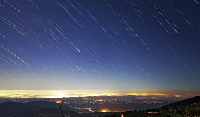 Para apreciar la lluvia de meteoritos es recomendable alejarse de la contaminación lumínica de las ciudades. Foto: IStock   