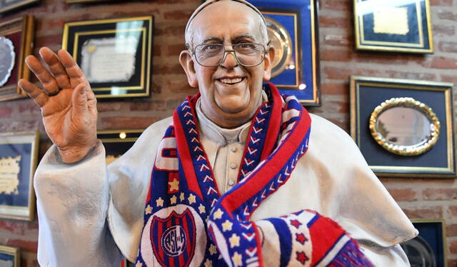 El Papa Francisco era hincha confeso de San Lorenzo de Almagro. Foto: El Confidencial El Papa Francisco era hincha confeso de San Lorenzo de Almagro. Foto: El Confidencial