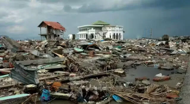 La tragedia generó una masiva movilización internacional de ayuda humanitaria. Foto: The Conversation La tragedia generó una masiva movilización internacional de ayuda humanitaria. Foto: The Conversation
