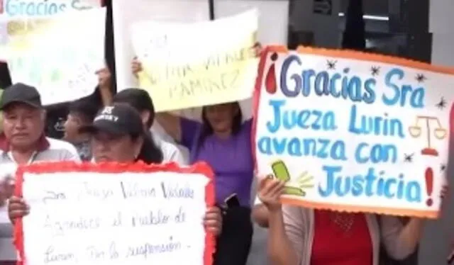 Vecinos de Lurín saludaron medida de jueza que fue promovida por su alcalde.<br><br> Vecinos de Lurín saludaron medida de jueza que fue promovida por su alcalde.<br><br>