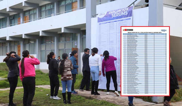  Los resultados del Serums 2025-I revisados por postulantes.<br><br>  