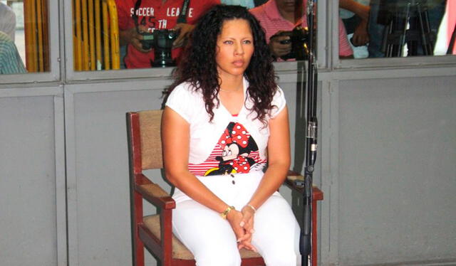 La madre de Pierina culpaba al padre de su hija de las torturas que sufría la niña para evitar responsabilidad y desviar la investigación policial. Foto: Poder Judicial La madre de Pierina culpaba al padre de su hija de las torturas que sufría la niña para evitar responsabilidad y desviar la investigación policial. Foto: Poder Judicial