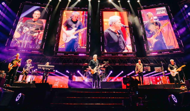 Hombres G interpretó sus mejores éxitos en Lima. Foto: difusión Hombres G interpretó sus mejores éxitos en Lima. Foto: difusión