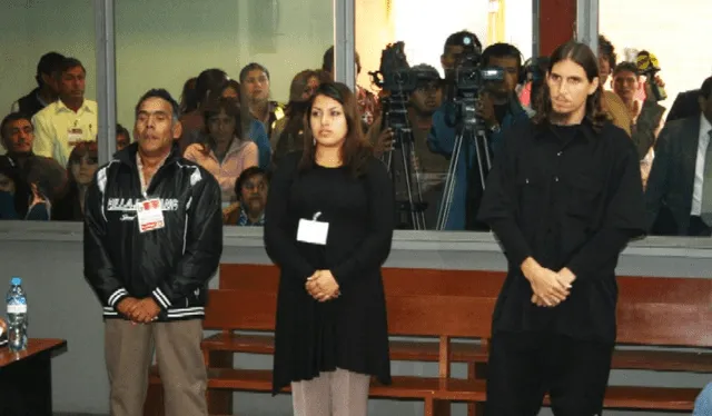 Juan José Servigon Solano, Mónica Muñoz Pereda y William Trickett Smith, acusados del crimen de Jana Claudia Gómez Menéndez. Foto: Poder Judicial Juan José Servigon Solano, Mónica Muñoz Pereda y William Trickett Smith, acusados del crimen de Jana Claudia Gómez Menéndez. Foto: Poder Judicial