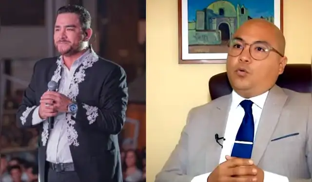 El abogado de la familia de Paul Flores, Jorge Luis Cueva, mencionó que a los deudos les corresponde el pago de 32 remuneraciones. Foto: Composición LR/ Altavoz/ ATV   