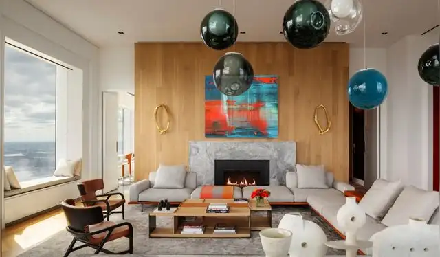 Interior de lujo del edificio 432 Park Avenue de New York Foto: Archello   