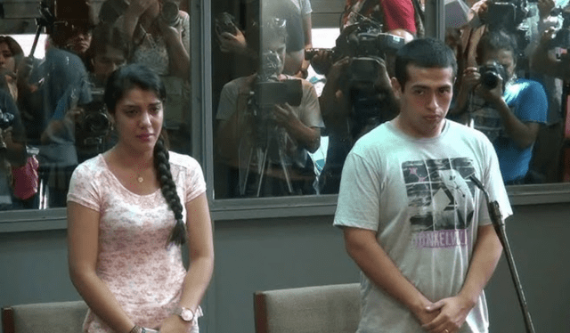 Marco Arenas y Fernanda Lora fueron condenados a 20 años de prisión por el asesinato de María Rosa Castillo. Foto: Poder Judicial Marco Arenas y Fernanda Lora fueron condenados a 20 años de prisión por el asesinato de María Rosa Castillo. Foto: Poder Judicial