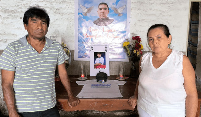 Deudos exigen justicia para los 13 mineros asesinados. Créditos: Emmanuel Moreno / La República.<br><br> Deudos exigen justicia para los 13 mineros asesinados. Créditos: Emmanuel Moreno / La República.<br><br>
