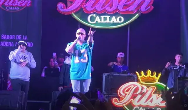 Concierto de Bad Bunny en el Callao en el 2017. Foto: YouTube Concierto de Bad Bunny en el Callao en el 2017. Foto: YouTube
