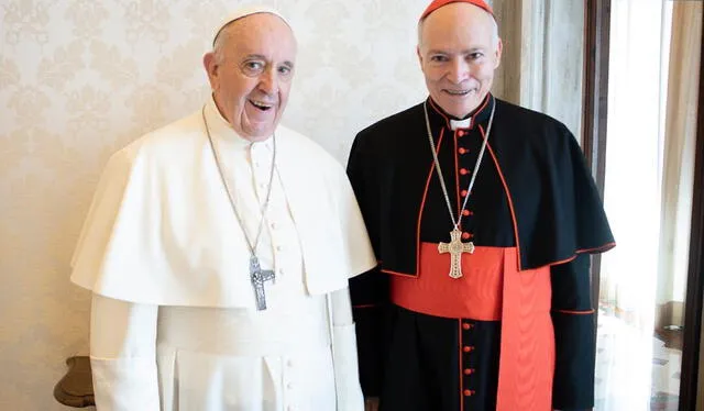  El papa Francisco y Carlos Aguiar Retes Foto: Reto Diario   