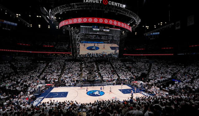 El Target Center es el hogar de los Minnesota Timberwoles. Foto: NBAE 