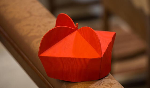 Biretta de los cardenales Foto: Zenit   