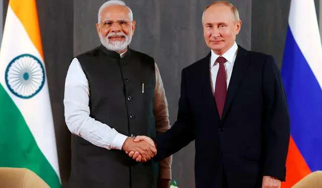 La relación militar entre Rusia e India en 2025 es sólida y estratégica, caracterizada por una cooperación profunda. Foto: Independent en Español La relación militar entre Rusia e India en 2025 es sólida y estratégica, caracterizada por una cooperación profunda. Foto: Independent en Español