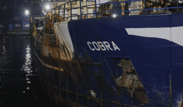 La hipótesis afirma que la lancha Bruma acusan al buque 'Cobra' de ser parte de la tragedia. Foto: Agencia UNO
