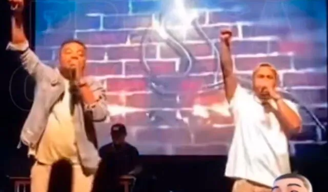 En el clip de redes sociales se le vio a Bryan Torres muy emocionado entonando temas religiosos. Foto: TikTok En el clip de redes sociales se le vio a Bryan Torres muy emocionado entonando temas religiosos. Foto: TikTok