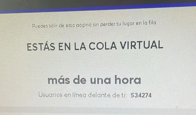 Más de 500 mil personas presentes en la preventa. Foto: Difusión Más de 500 mil personas presentes en la preventa. Foto: Difusión