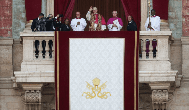 El recién nombrado Papa León XIV dedicó sus primeras palabras como sumo pontífice a la diócesis de Chiclayo. Foto: Vaticano El recién nombrado Papa León XIV dedicó sus primeras palabras como sumo pontífice a la diócesis de Chiclayo. Foto: Vaticano