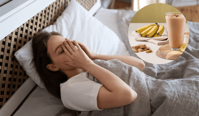  Los expertos en salud recomiendan incorporar alimentos ricos en triptófano en la dieta diaria como leche, plátanos y nueces. Foto: FreePik<br>   