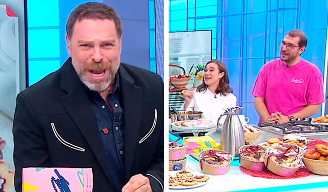  “Aunque los amigos peruanos se enojen, los picarones son chilenos”, señaló el presentador de TV. Foto: composición LR/ TikTok / Mega   