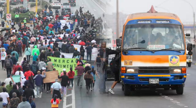 Los transportistas exigen medidas efectivas para frenar las extorsiones y asesinatos. Foto: LR Los transportistas exigen medidas efectivas para frenar las extorsiones y asesinatos. Foto: LR