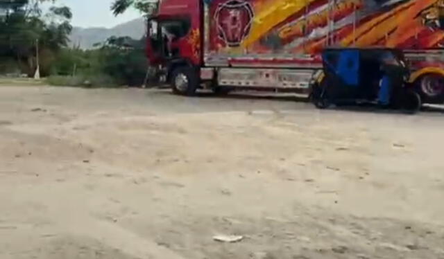 Juergón. Local en Buena Vista Alta donde 'Cuchillo’ armó la fiesta para sus vecinos, que lo llaman el Pablo Escobar de su distrito. Foto: difusión